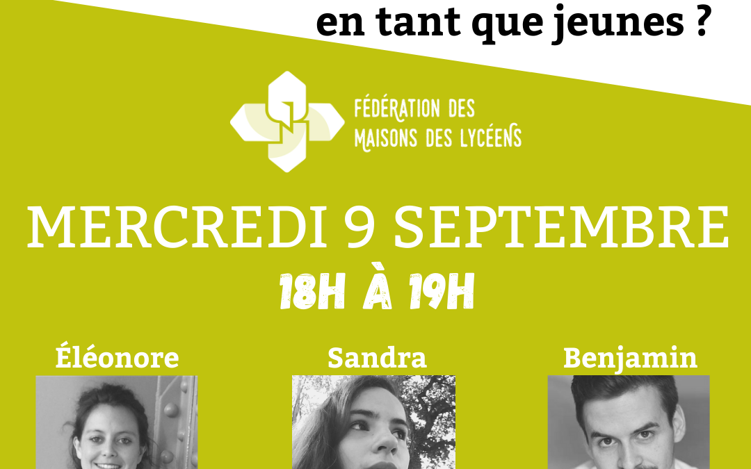 Conférence numérique : Comment s’engager pour le climat en tant que jeunes ?